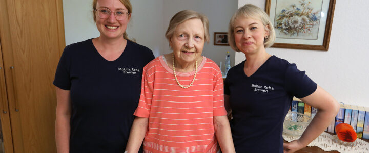 Mit viel Mut und mobiler Reha …