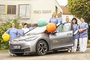 Team der Mobilen Geriatrischen Rehabilitation (MGR) an der Main-Klinik Ochsenfurt